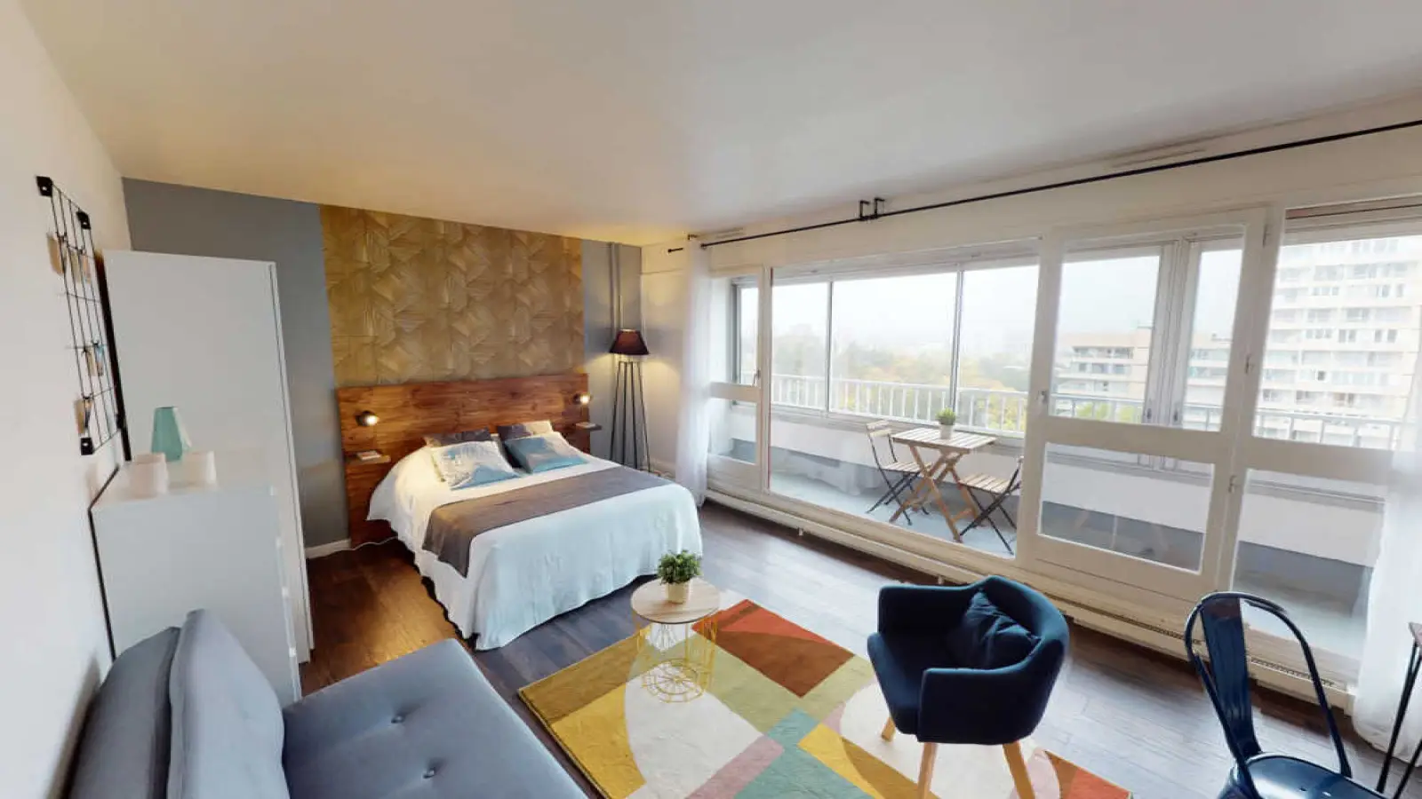 Chambre Square Georges Pernoud à Nanterre