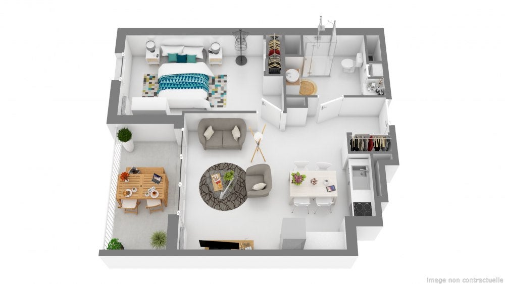 Flat Rue Victor Reymonenq in Toulon