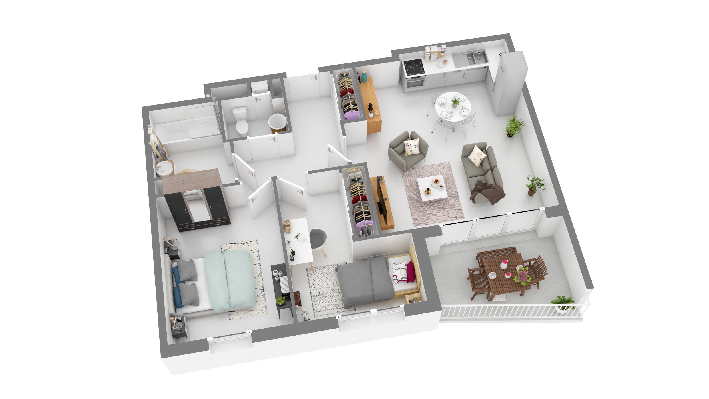 Flat Rue Victor Reymonenq in Toulon