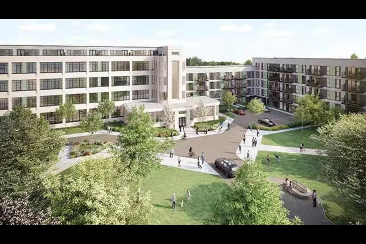 Flat Nestle's Avenue in Greater London