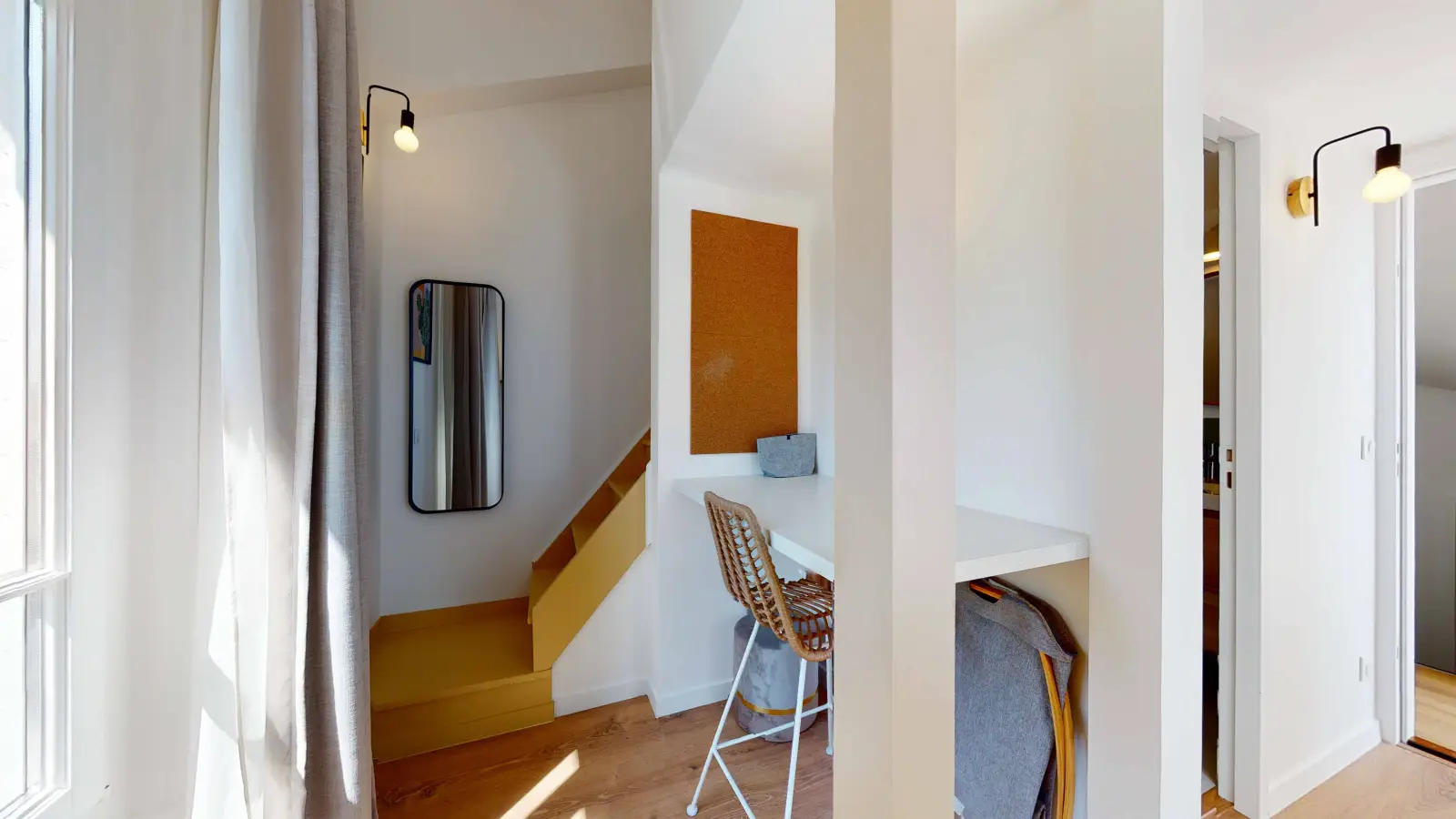 Chambre Rue de la Gauchère à Suresnes