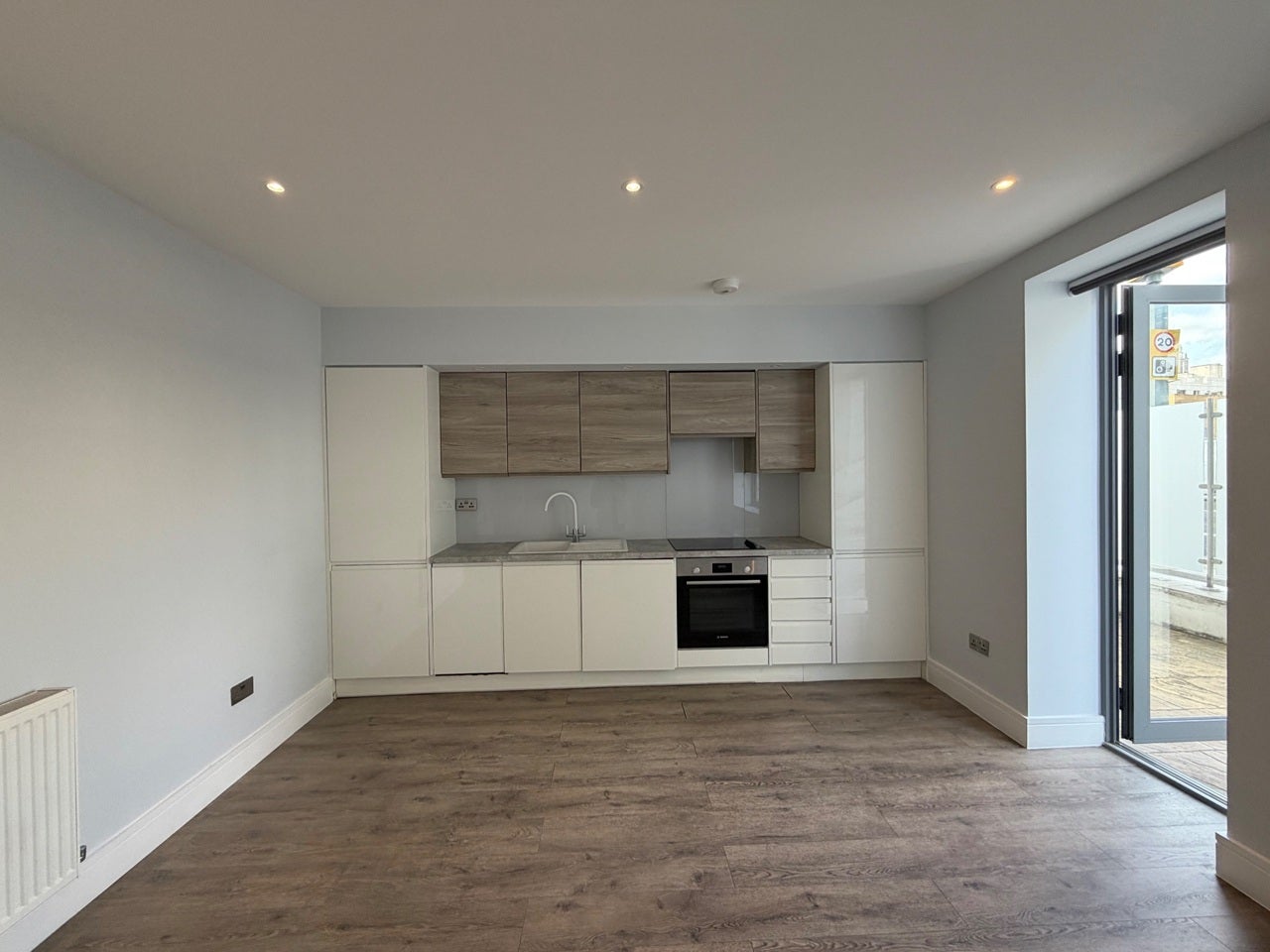 Flat Burdett Road in Greater London