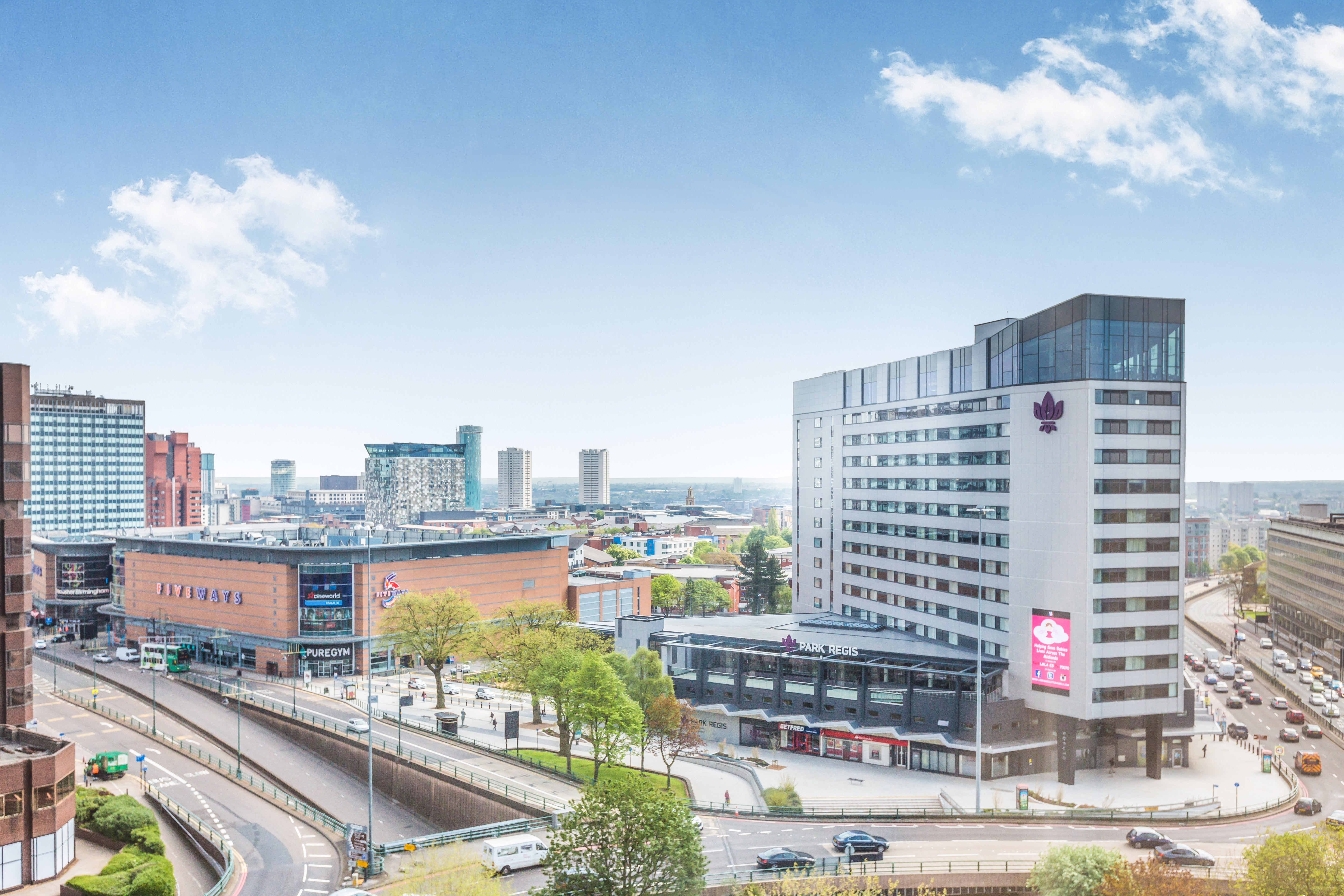 Flat Hagley Road in Birmingham