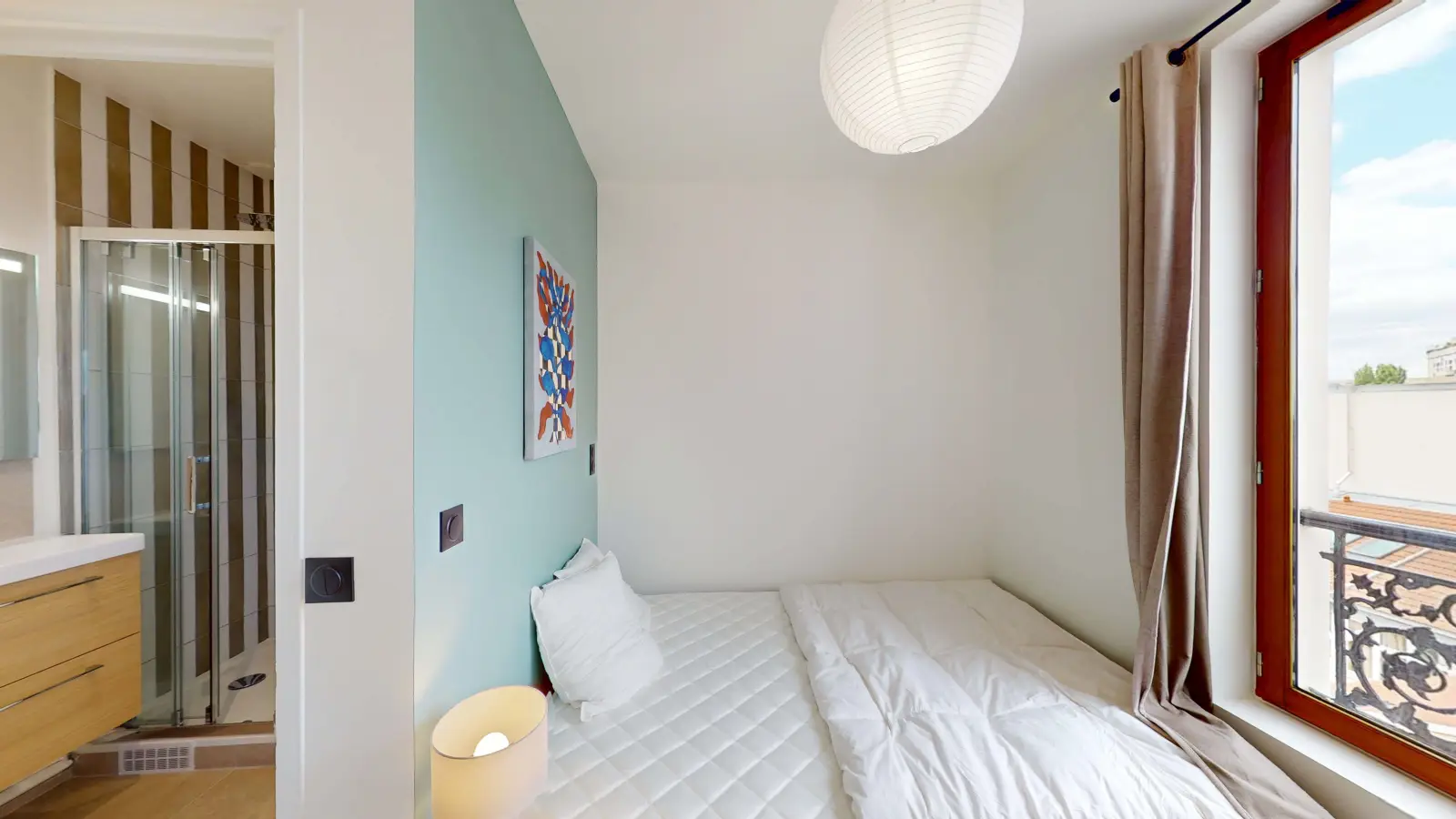 Chambre Passage Gauthier à Paris