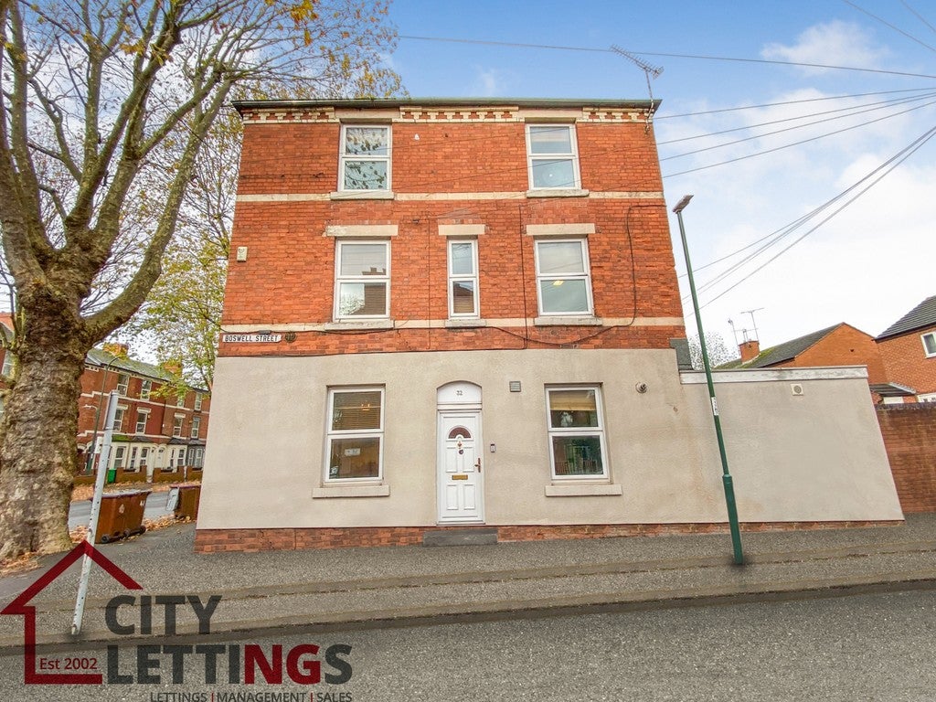 Flat Boswell Street in Nottingham