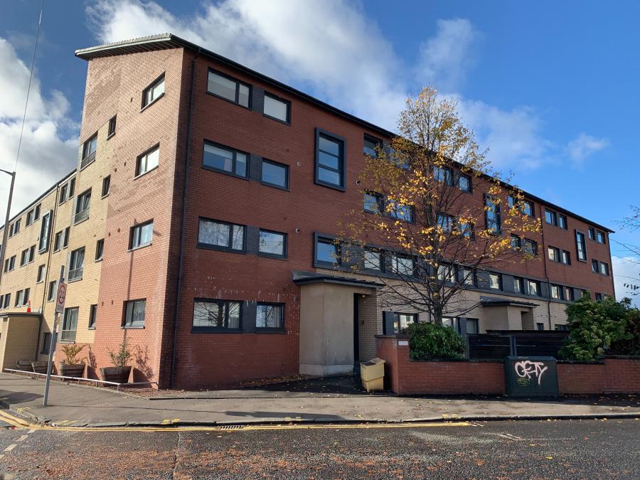 Flat Couper Street in Glasgow