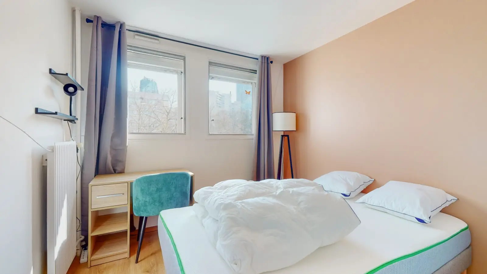 Chambre Esplanade Charles de Gaulle à Nanterre
