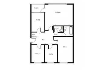 Wohnung Freiburger Straße in Wiesbaden