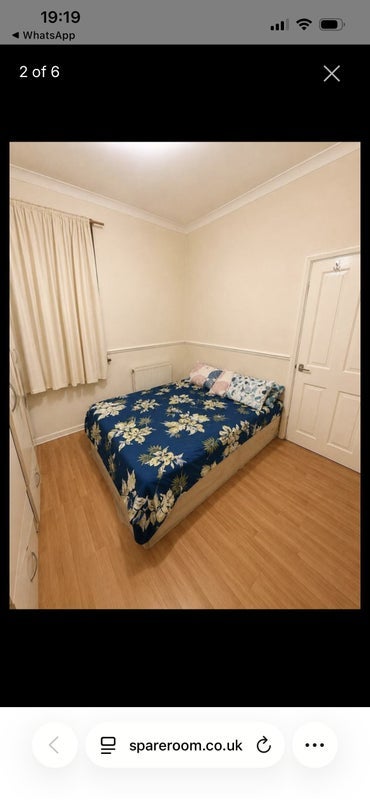 Room Boundary Road in Greater London
