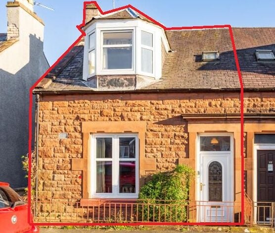 House Balmoral Road in Dumfries