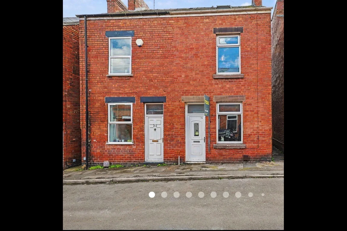 House John Street in Chesterfield