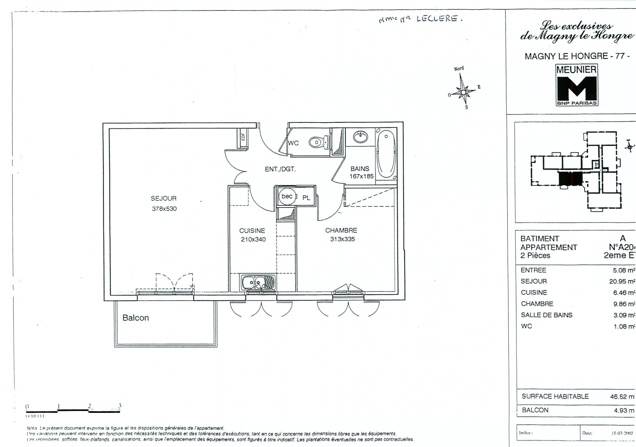 Appartement Rue de l'Épinette à Magny-le-Hongre
