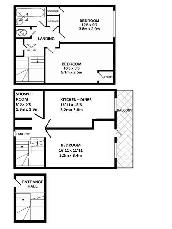 House Outram Place in Greater London