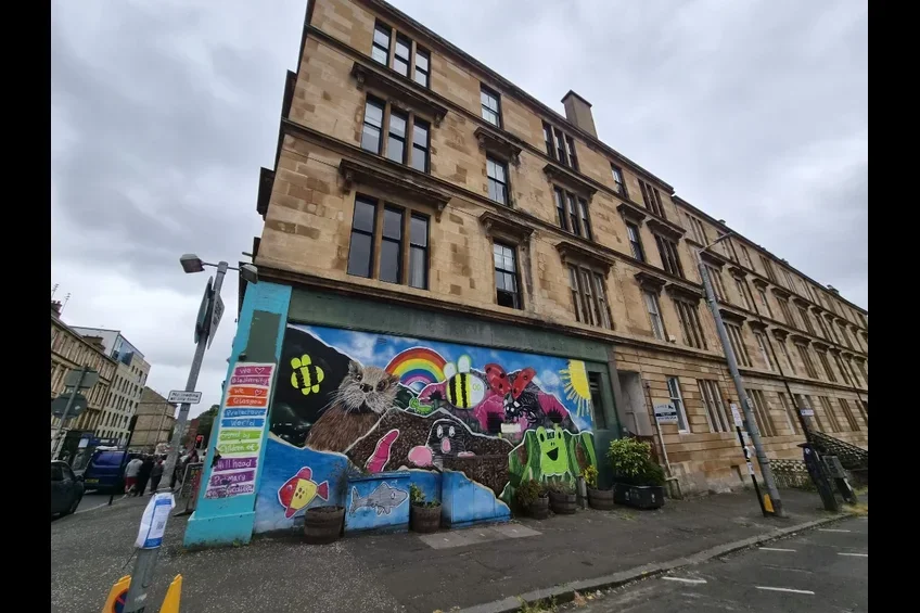 Flat University Avenue in Glasgow