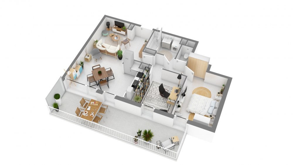 Flat Rue de Neguelou in Les Angles
