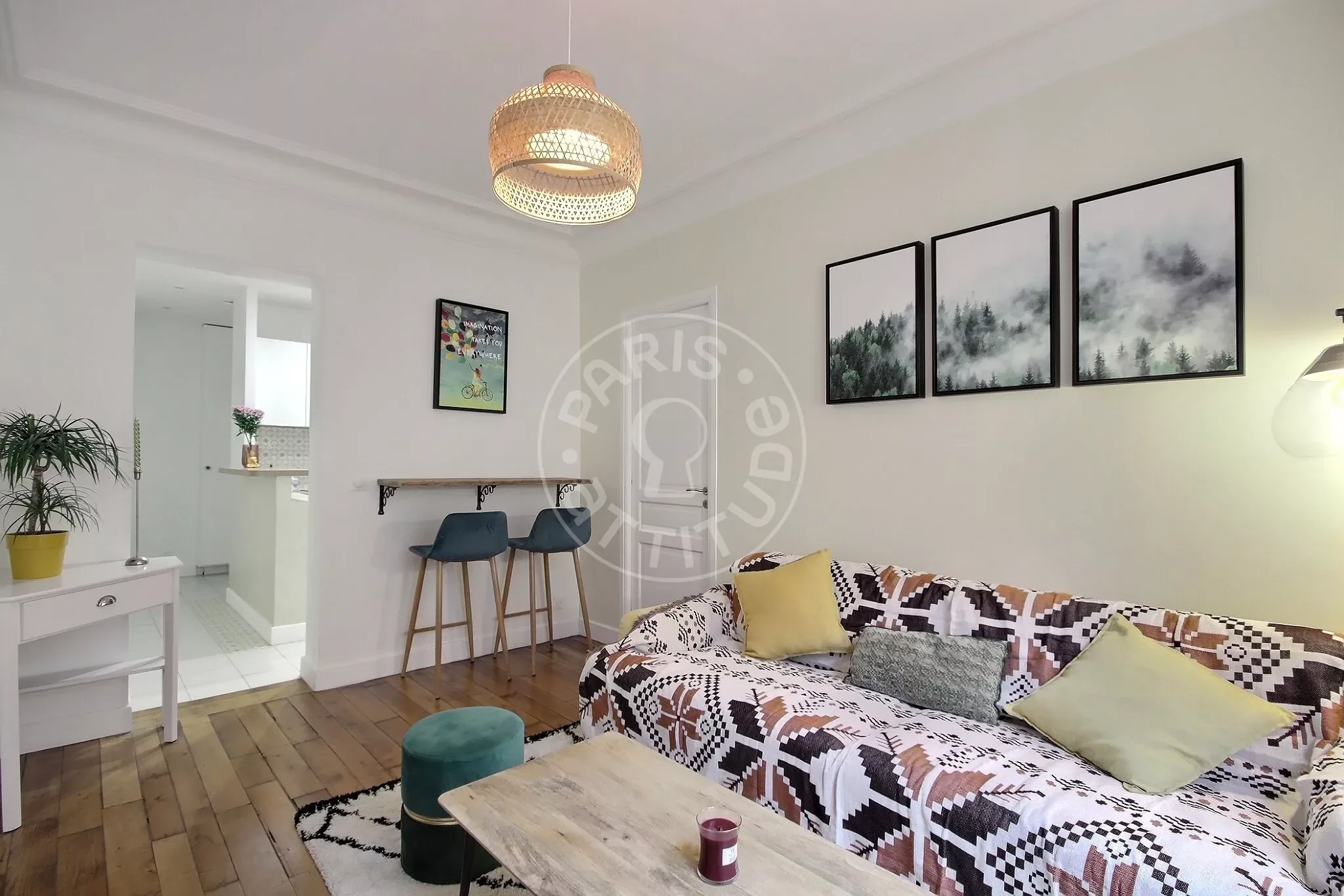 Flat Rue Flatters in Paris