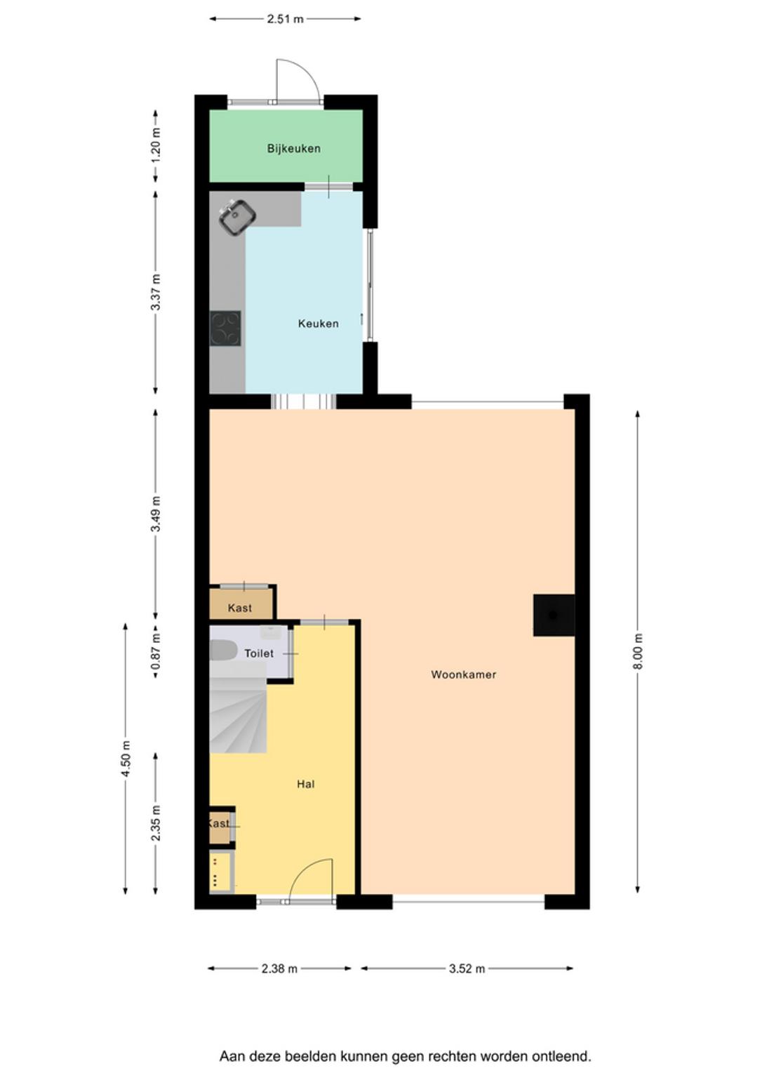 Huis Korteweide 131 in Zuid-Scharwoude