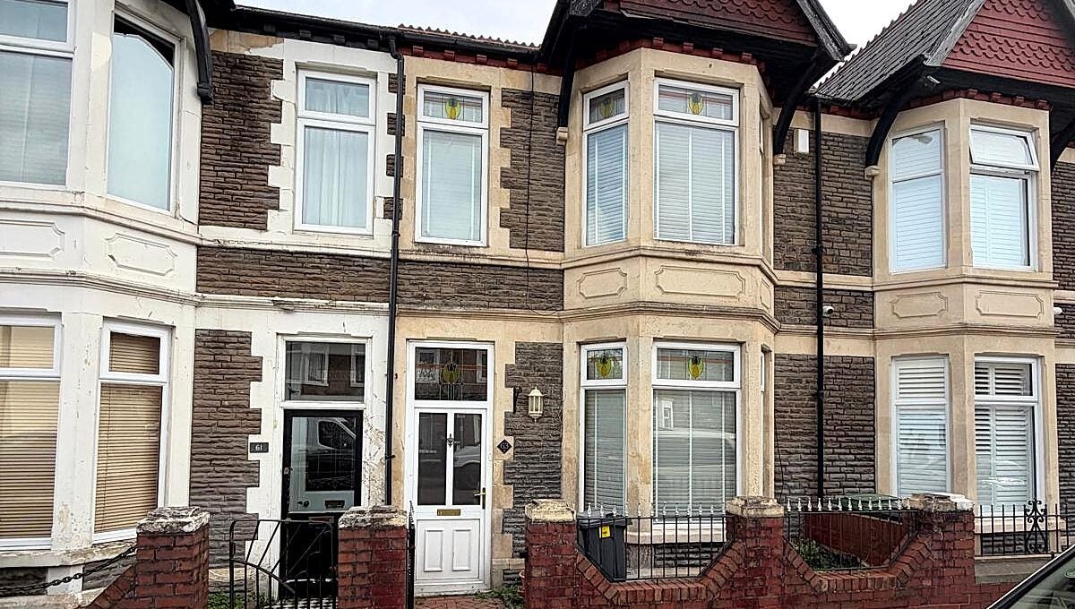 House Pentre Street in Cardiff