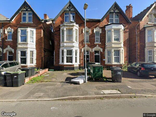 Flat Gillott Road in Birmingham