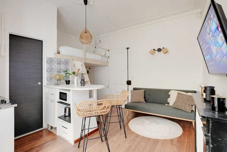 Flat Rue Sauffroy in Paris