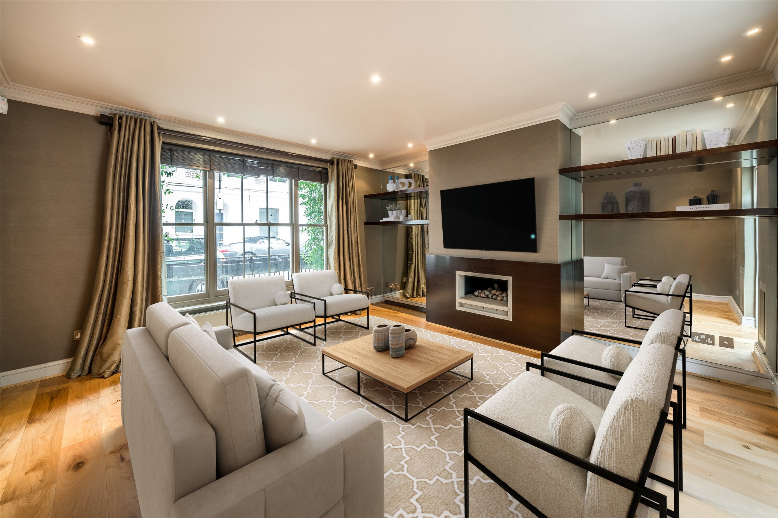 House Ansdell Terrace in Greater London
