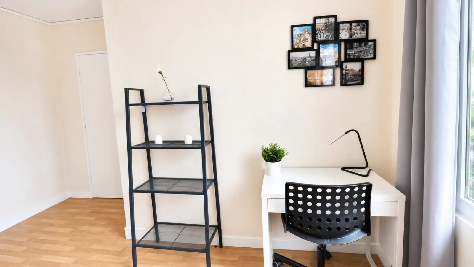 Chambre Rue Vitruve à Paris