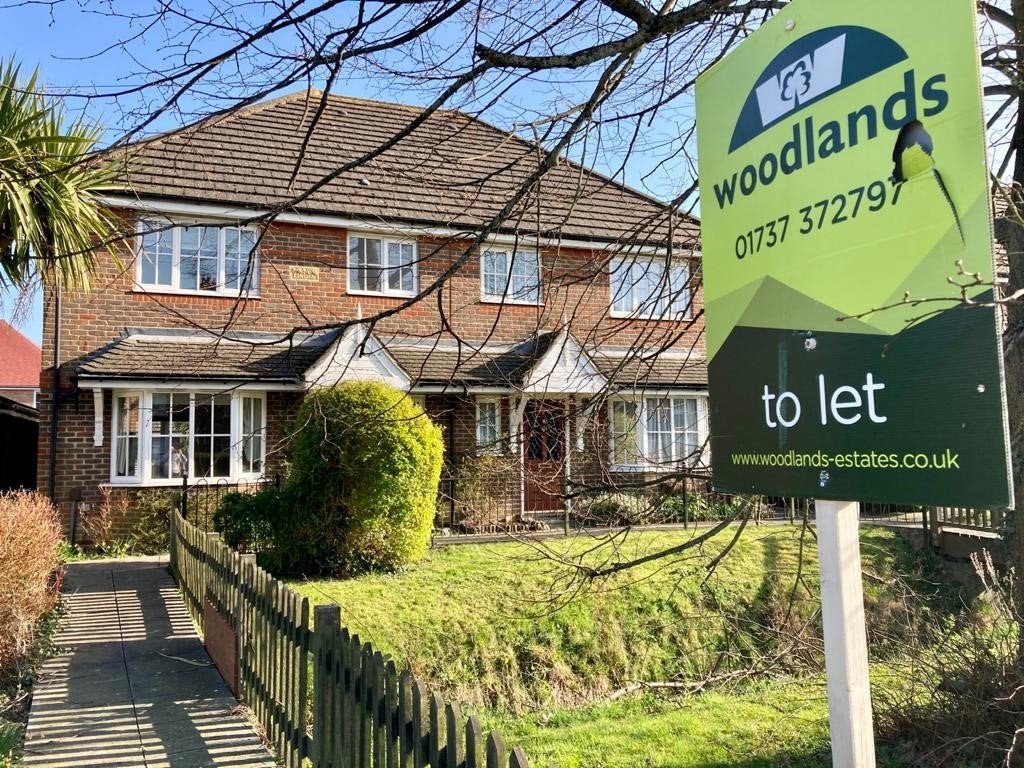 House Priestland Close in Horley