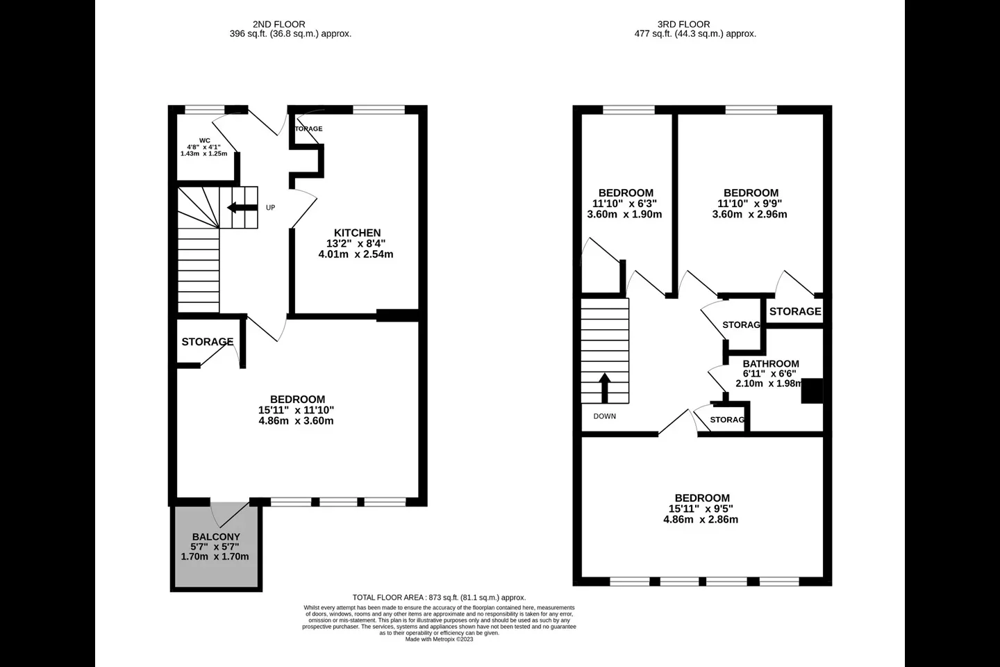 Flat Chart Street in Greater London