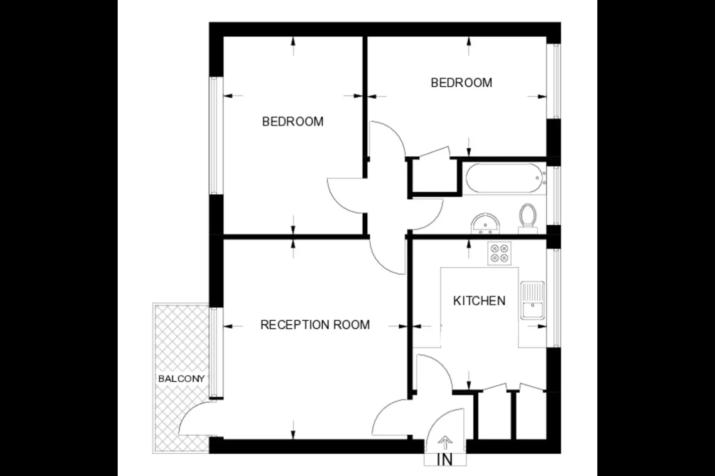 Flat Wood View in Dacorum