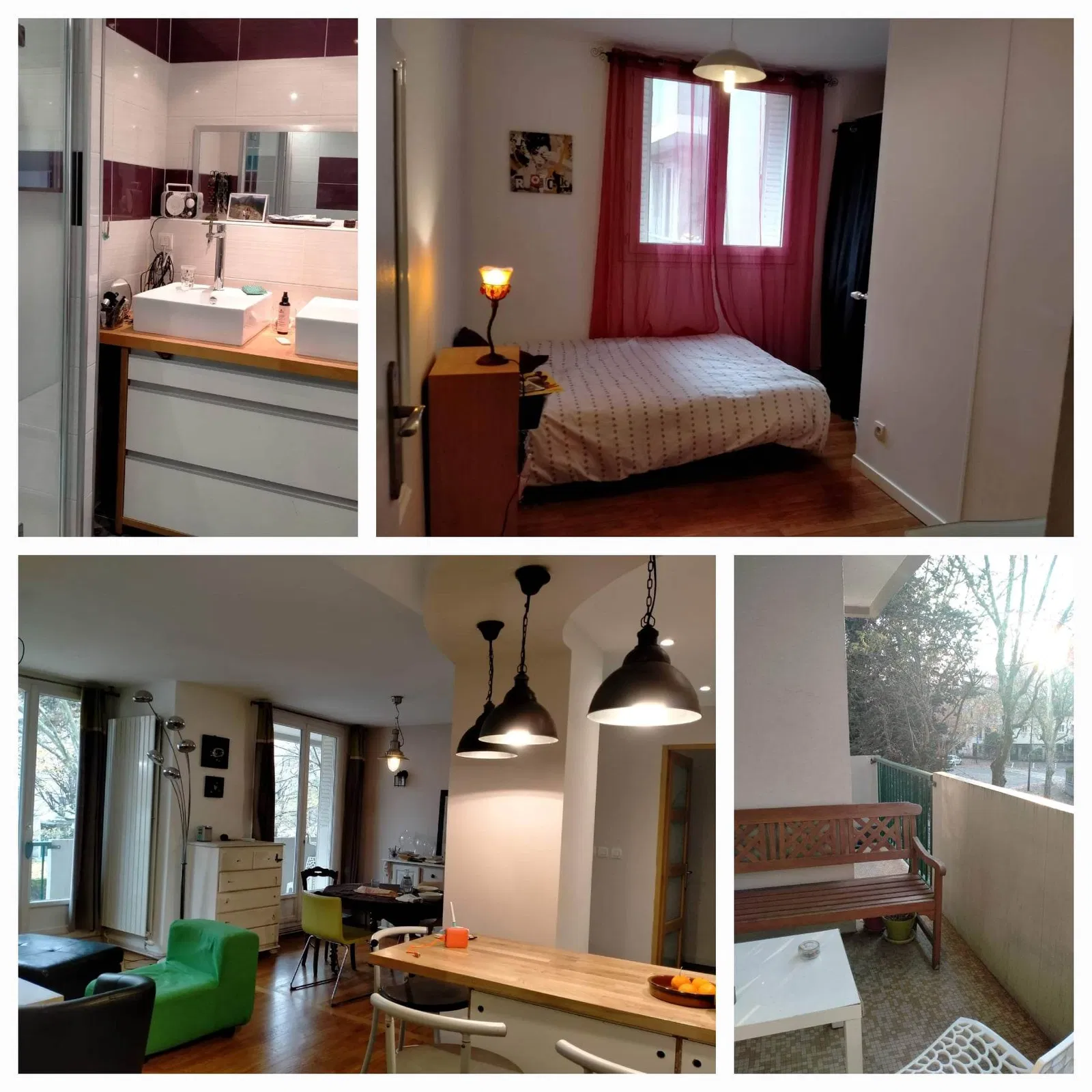 Chambre Rue Louise Michel à Grenoble