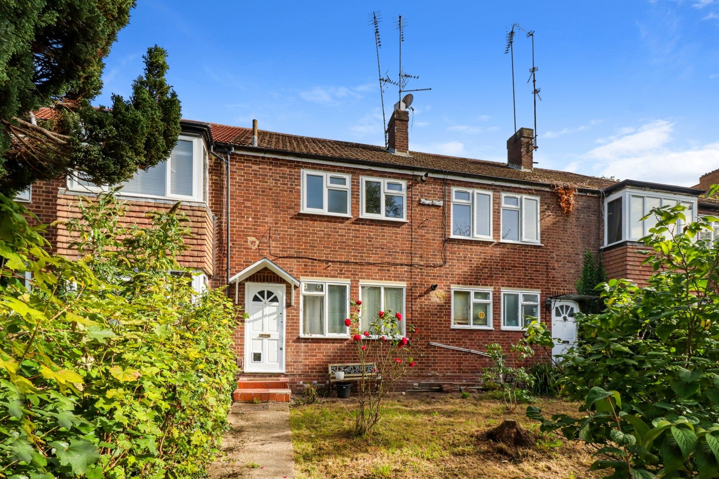 Flat Page's Hill in Greater London