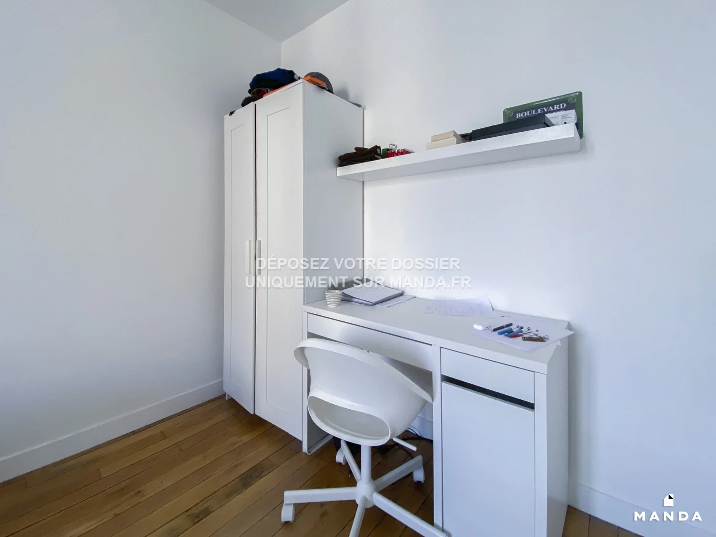 Chambre Rue de Bezons à Courbevoie