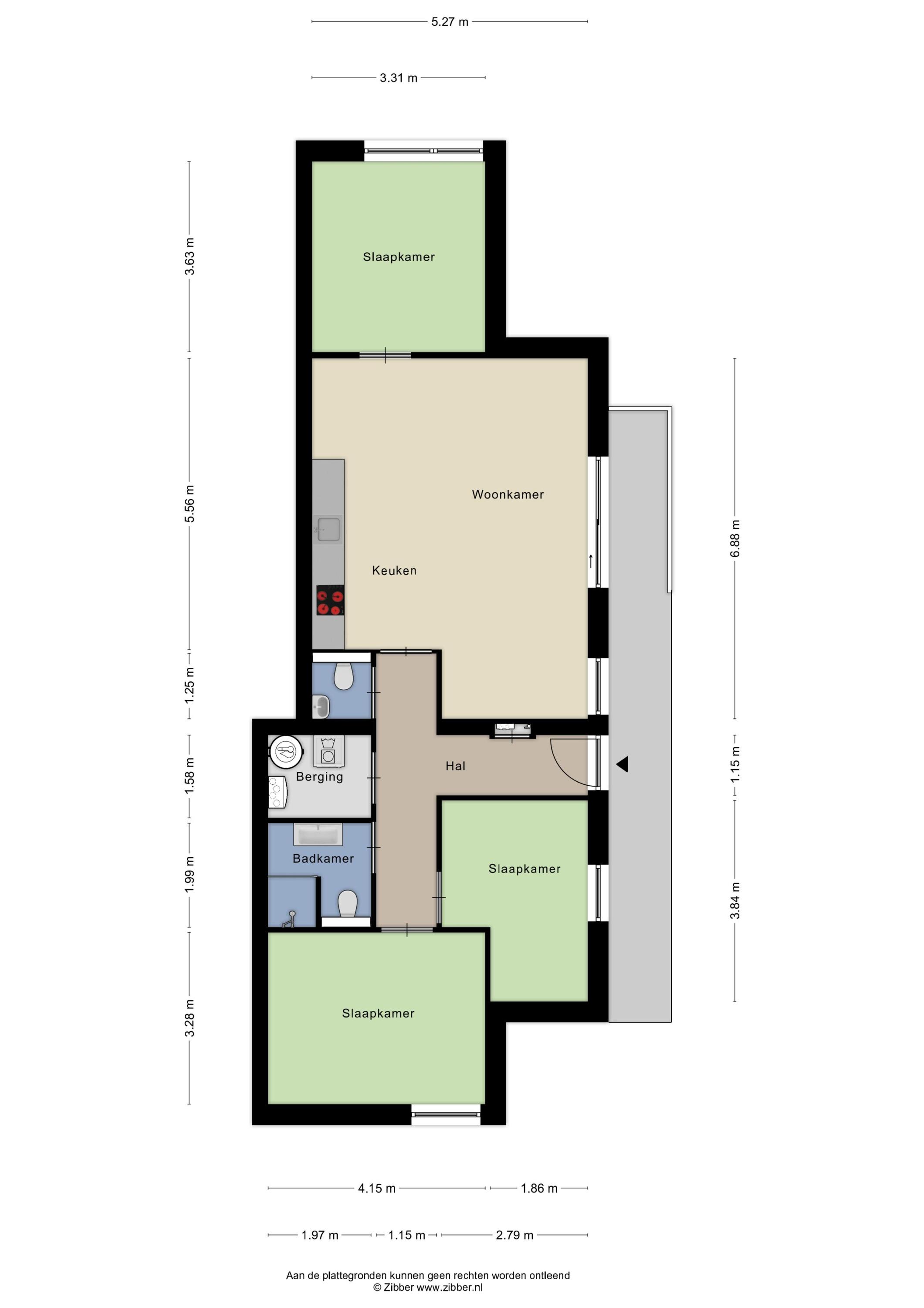 Appartement te huur: Endepoellaan, Warmond