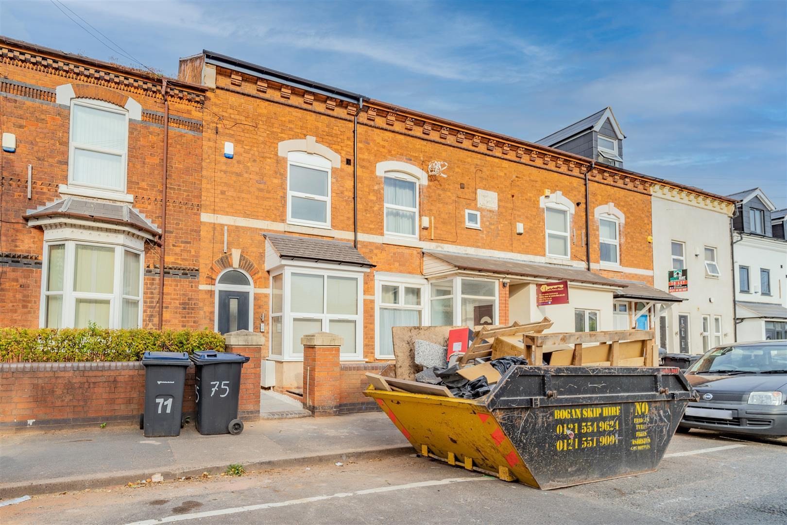 Flat Heeley Road in Birmingham