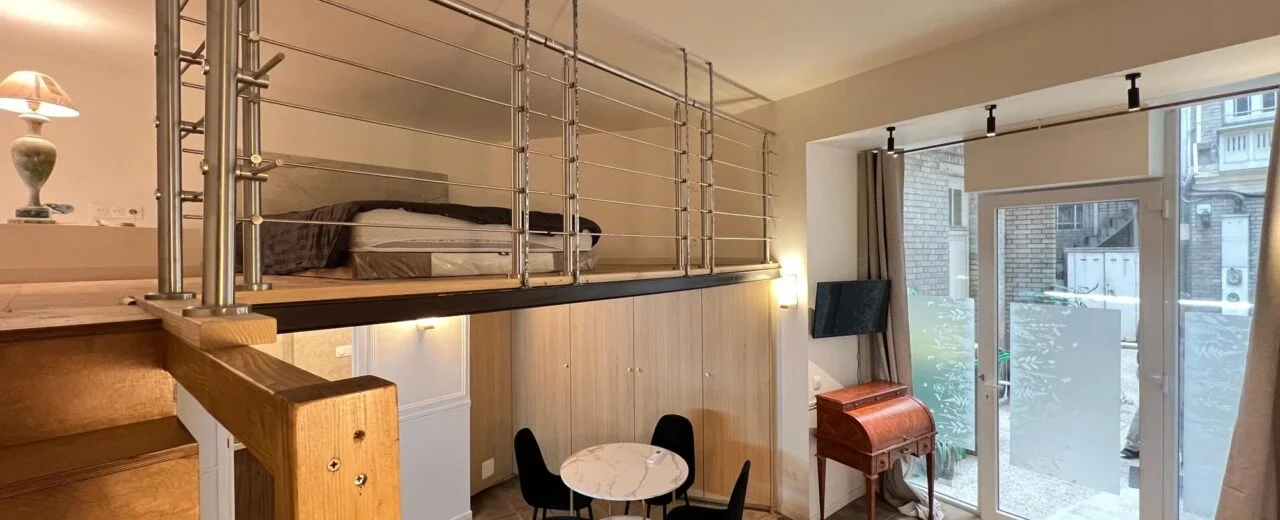 Flat Rue Eugène Manuel in Paris