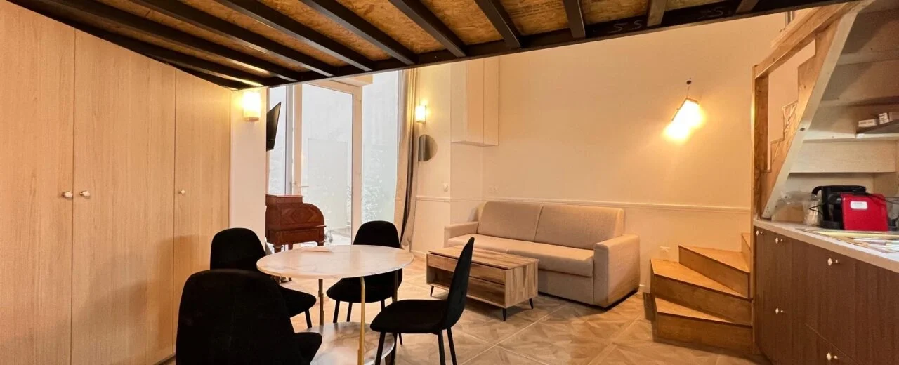 Flat Rue Eugène Manuel in Paris