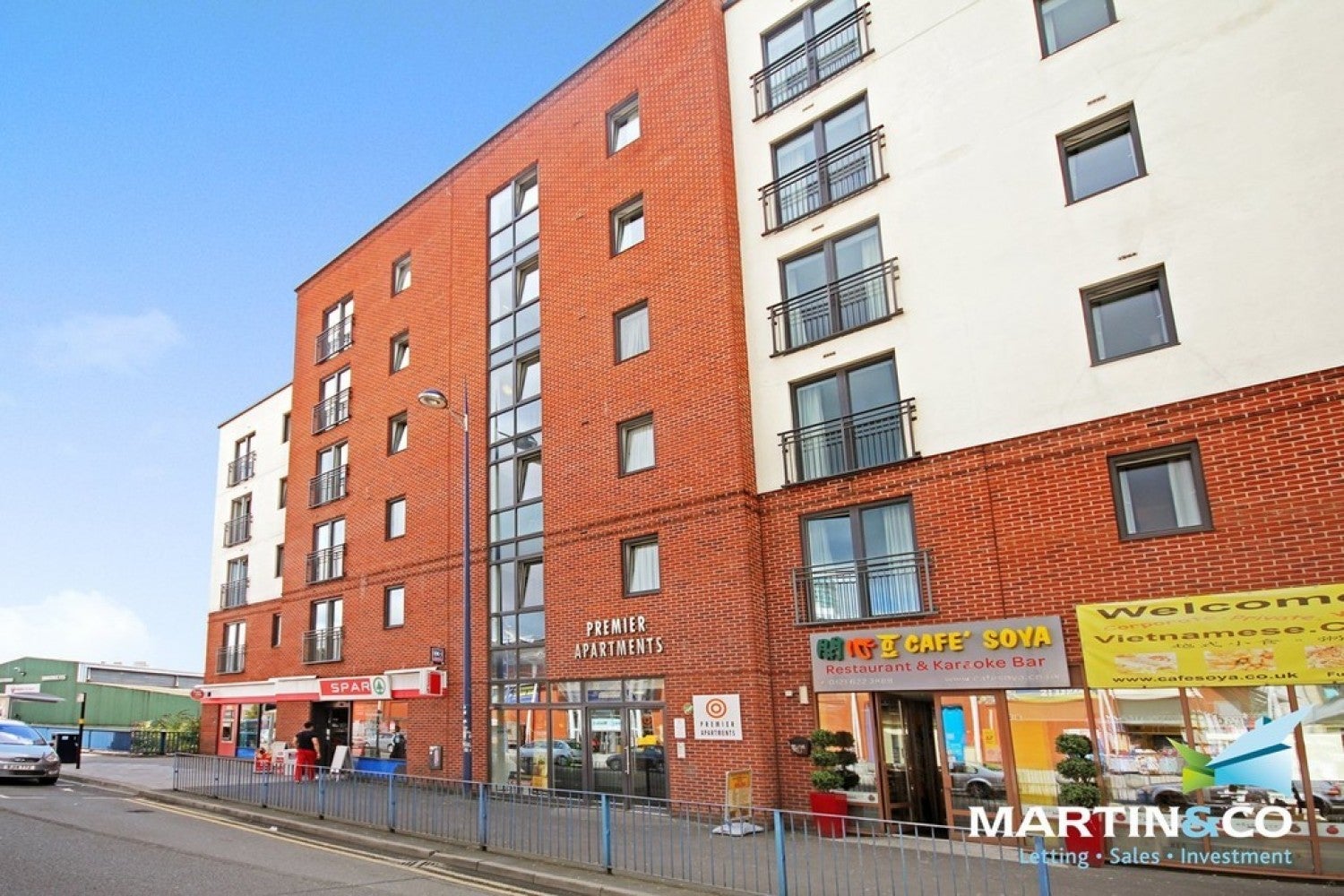 Flat Pershore Street in Birmingham