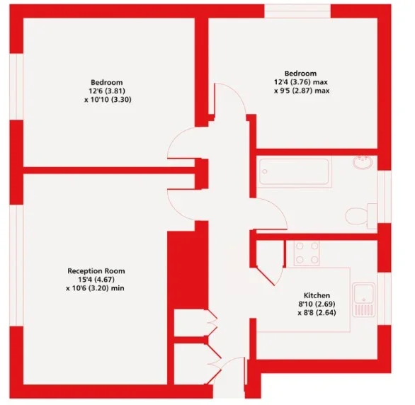 Flat Morris Gardens in Greater London