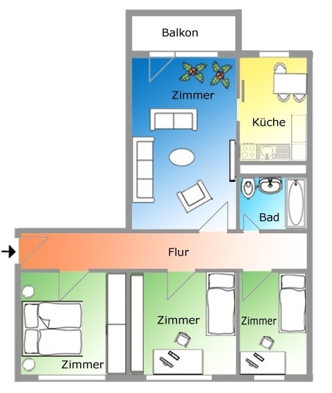 Wohnung Kalkstückenweg in Hagenow