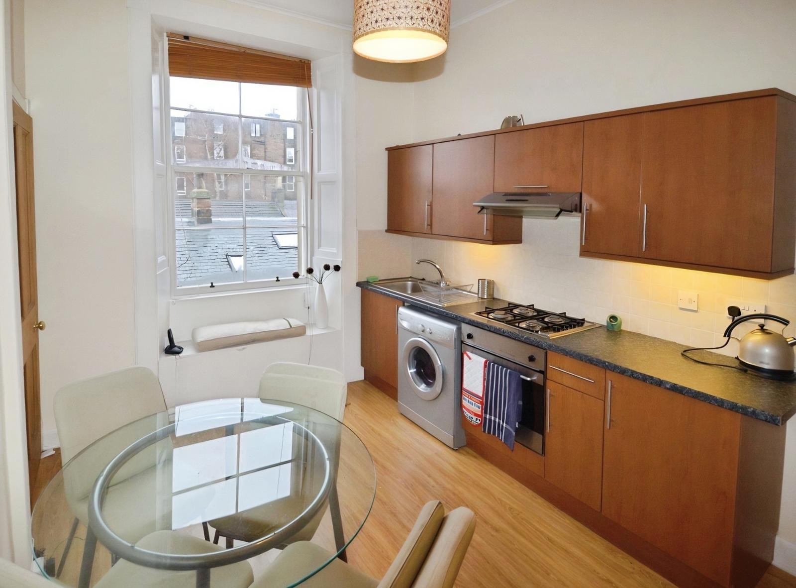 Flat Comely Bank Row in City of Edinburgh