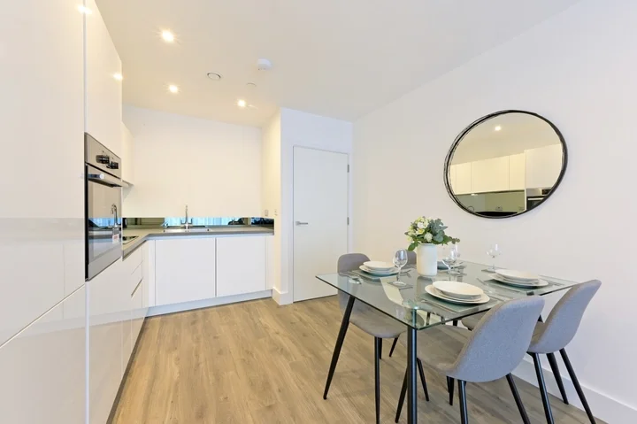Flat Furlong Road in Borough of Spelthorne