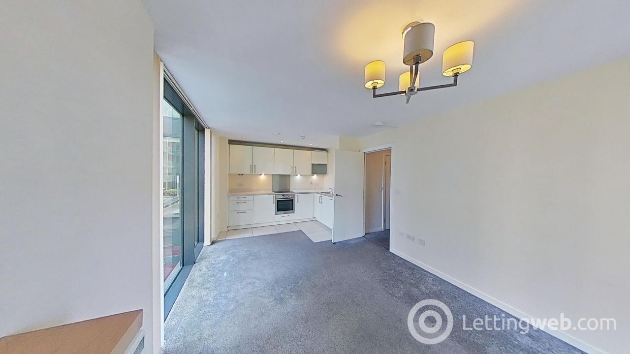 Flat Meadowside Quay Walk in Glasgow
