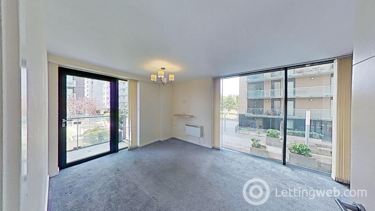 Flat Meadowside Quay Walk in Glasgow