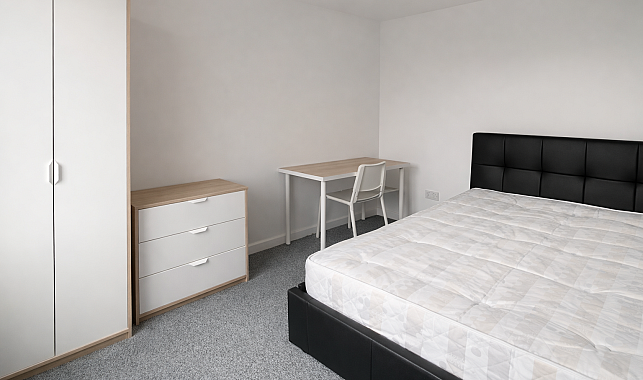 Flat Edmund Road in Sheffield