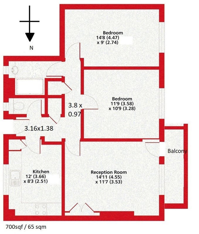 Room Nelson Square in Greater London
