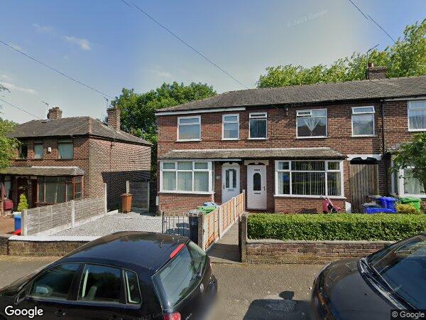 House Herristone Road in Manchester