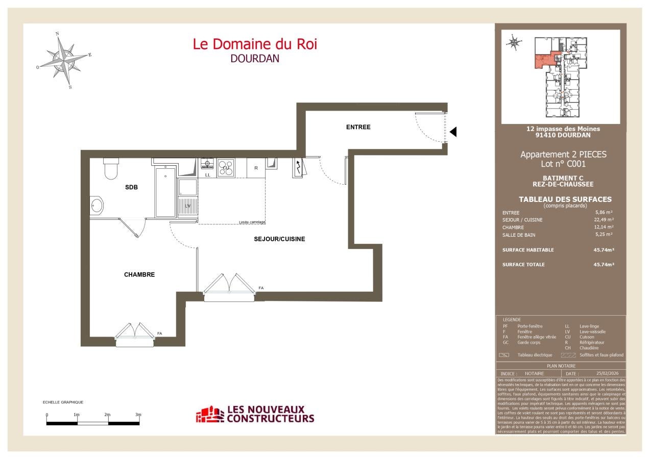 Appartement Impasse des Moines à Dourdan
