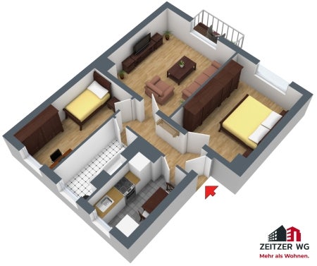 Wohnung Warschauer Straße in Zeitz