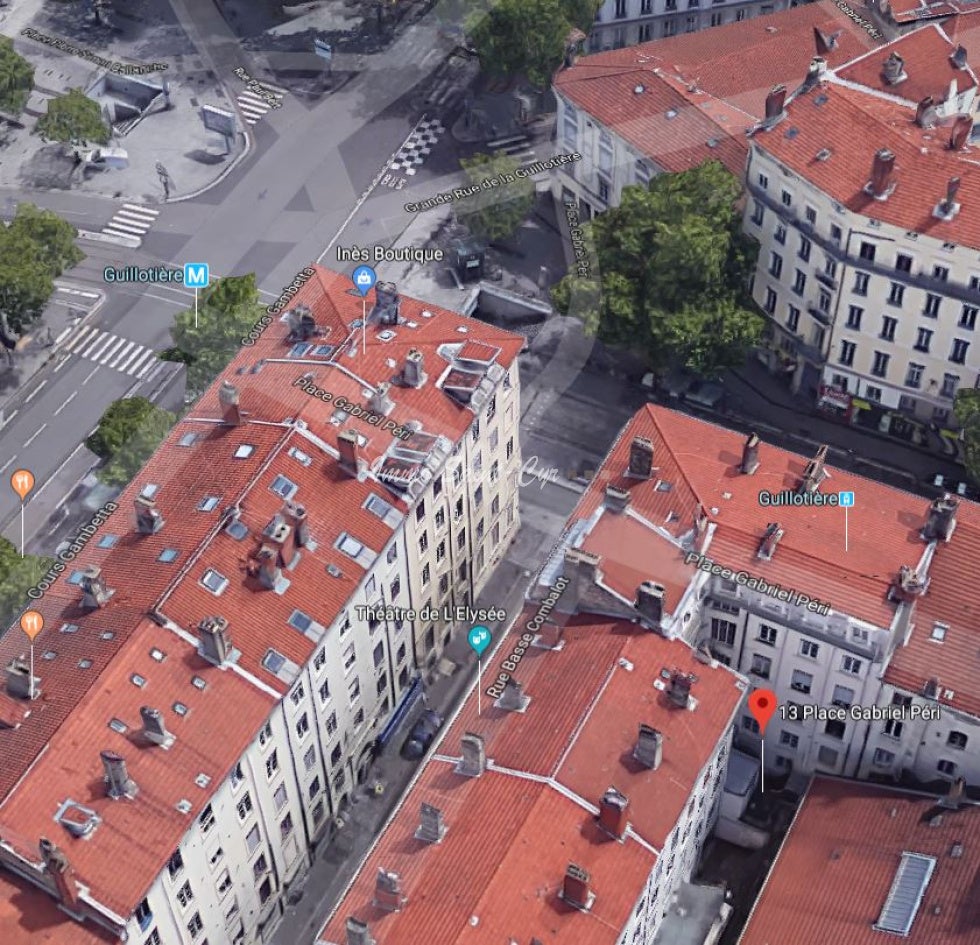 Appartement Place Gabriel Péri à Lyon