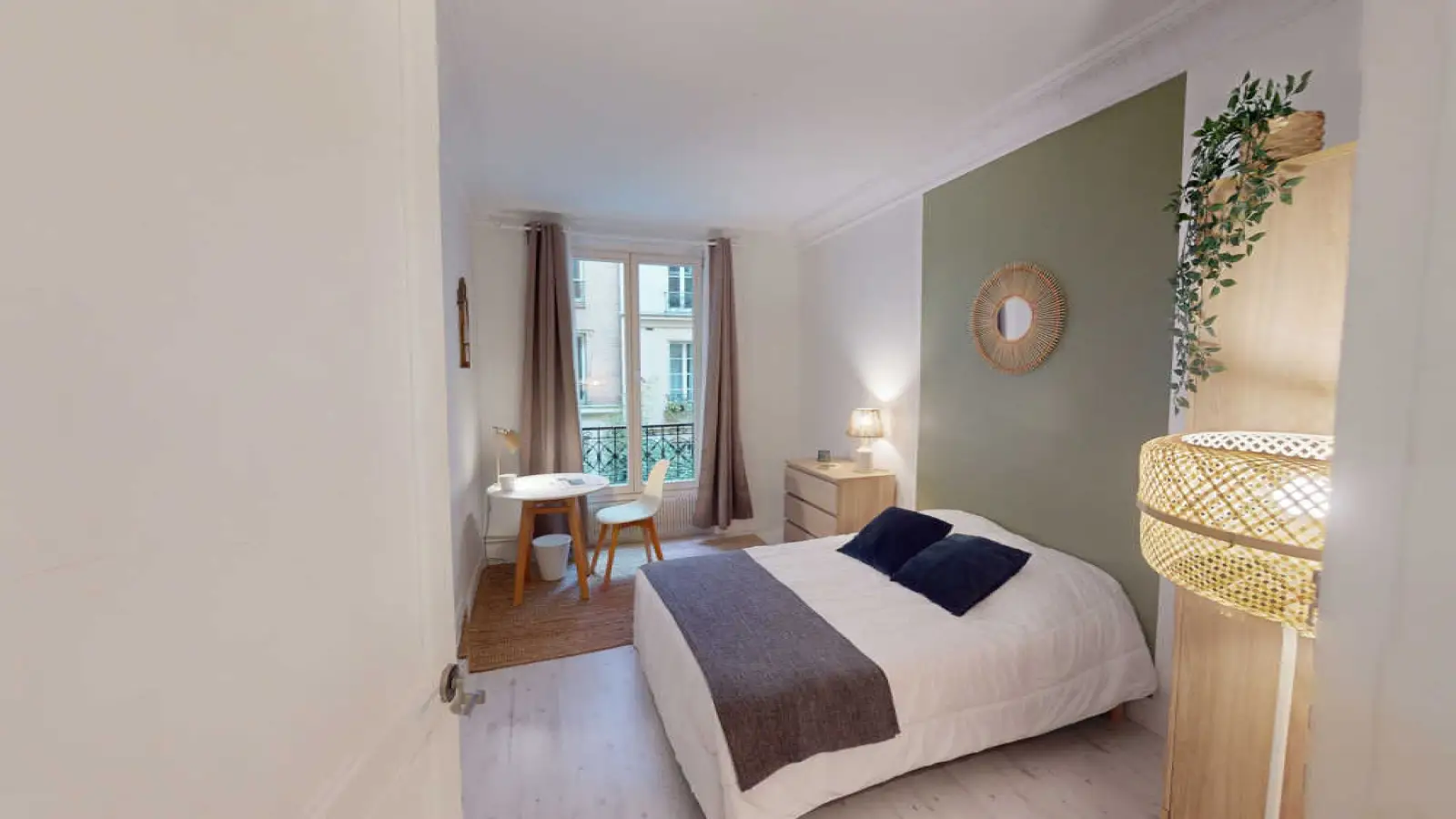Flat Rue de Meaux in Paris